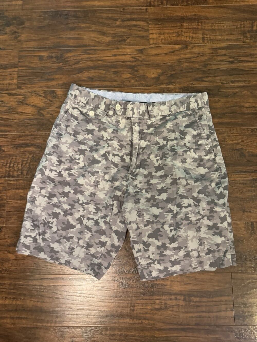 Polo Ralph Lauren Golf Shorts Mens 32 Multi Camouflage Classic Fit 9.5" Inseam